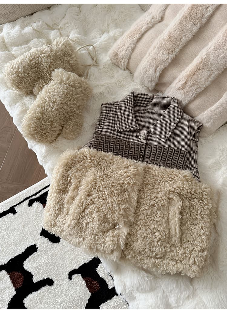 ベスト もこもこベストダウン