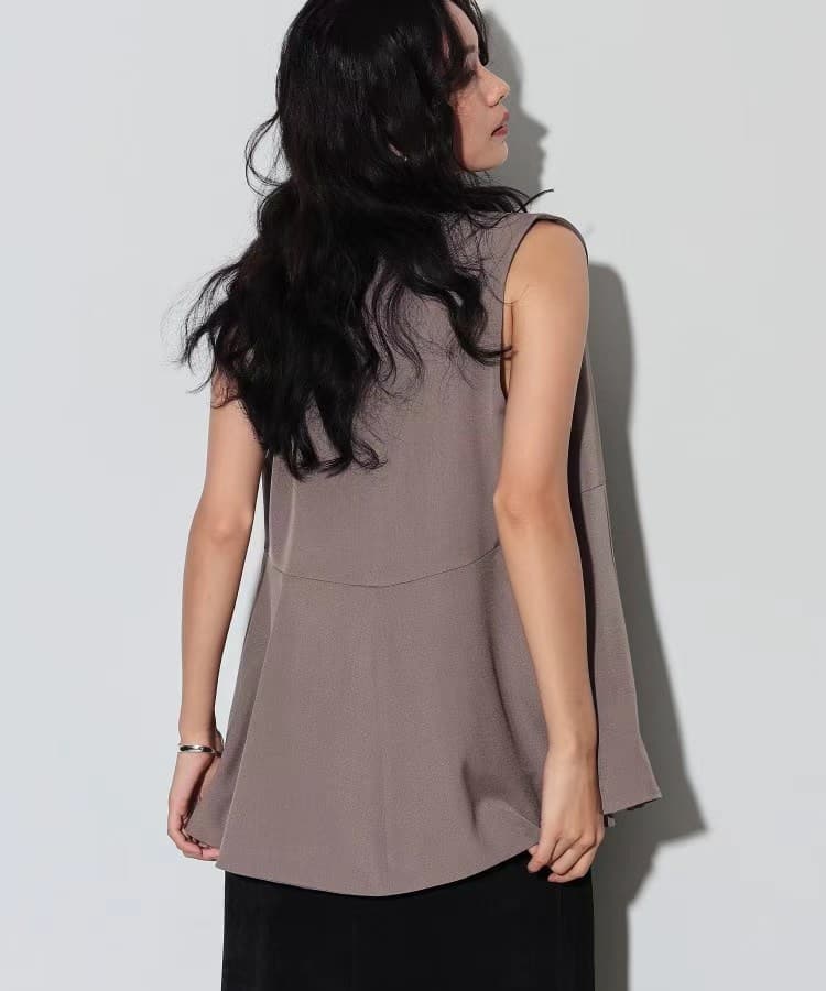 ベスト スタイリッシュフレアジレ