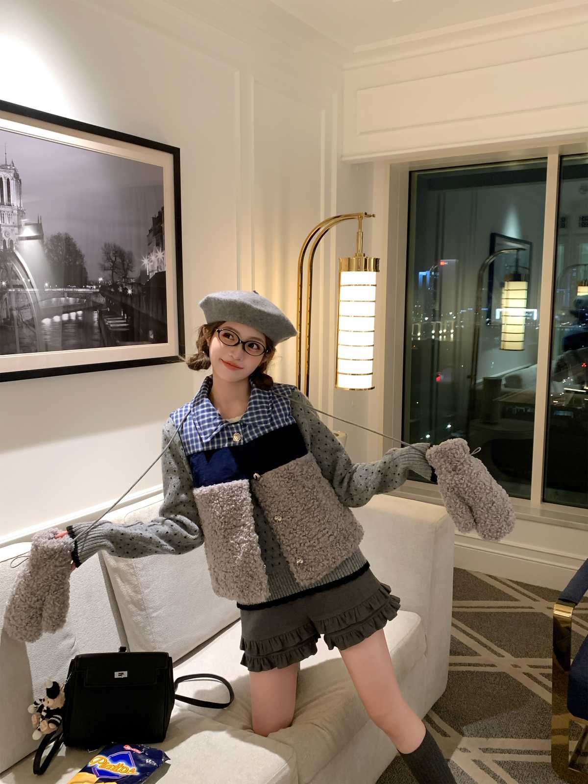 ベスト もこもこベストダウン