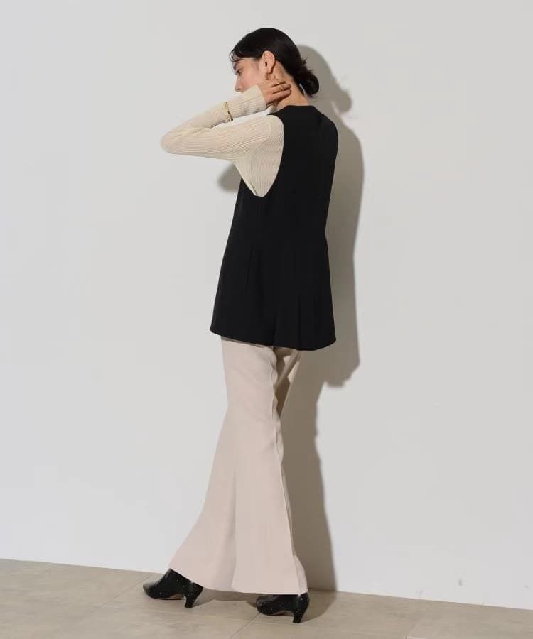 ベスト スタイリッシュフレアジレ