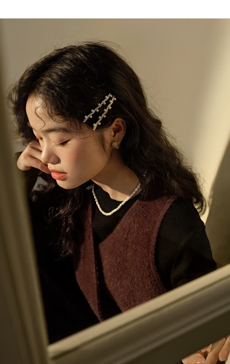 なめらか質感ゆったりベスト