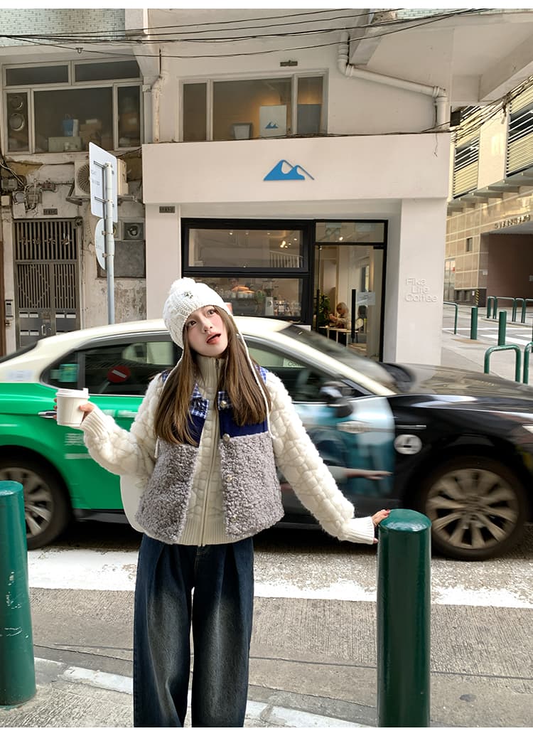 ベスト もこもこベストダウン