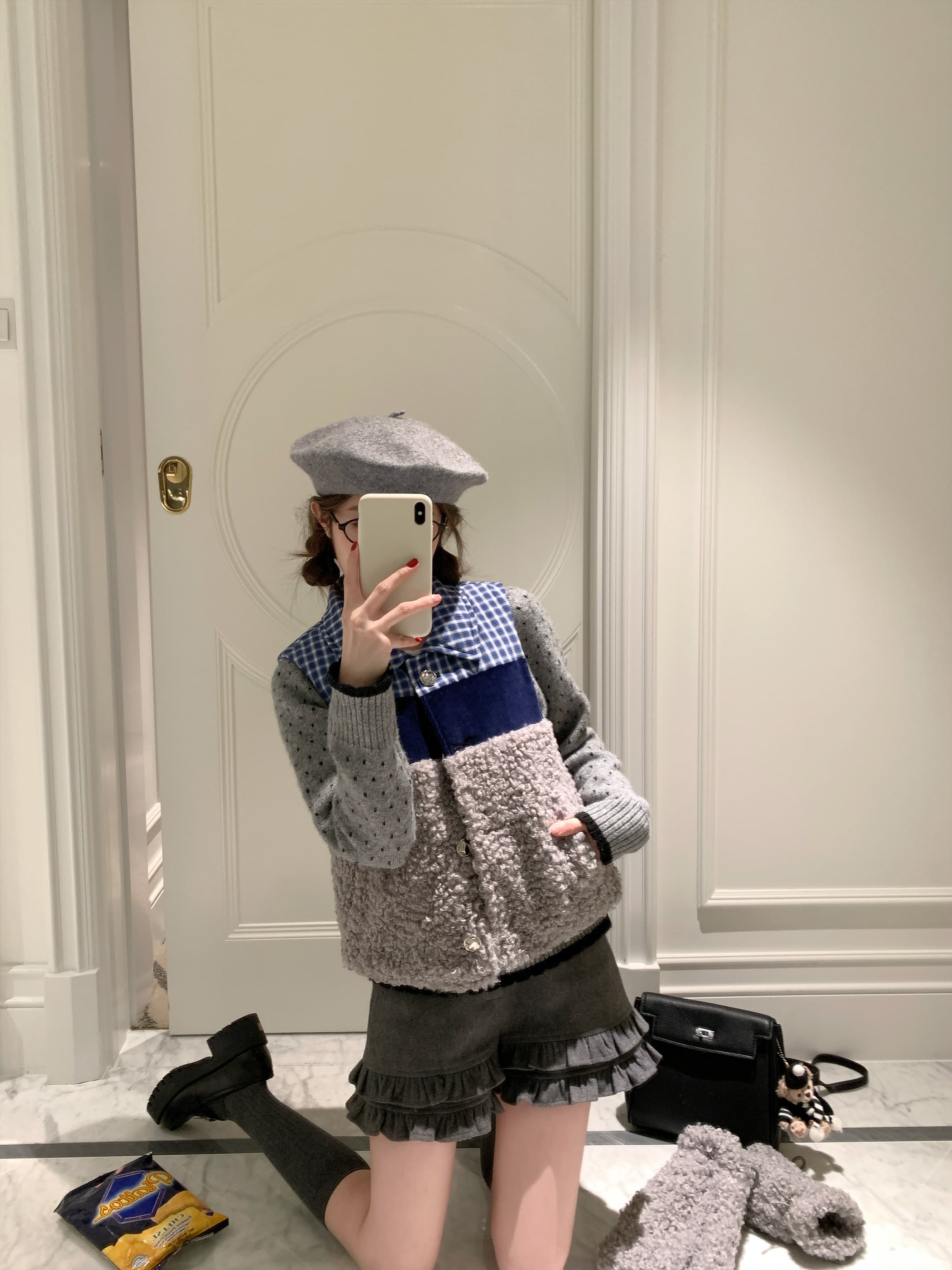 ベスト もこもこベストダウン