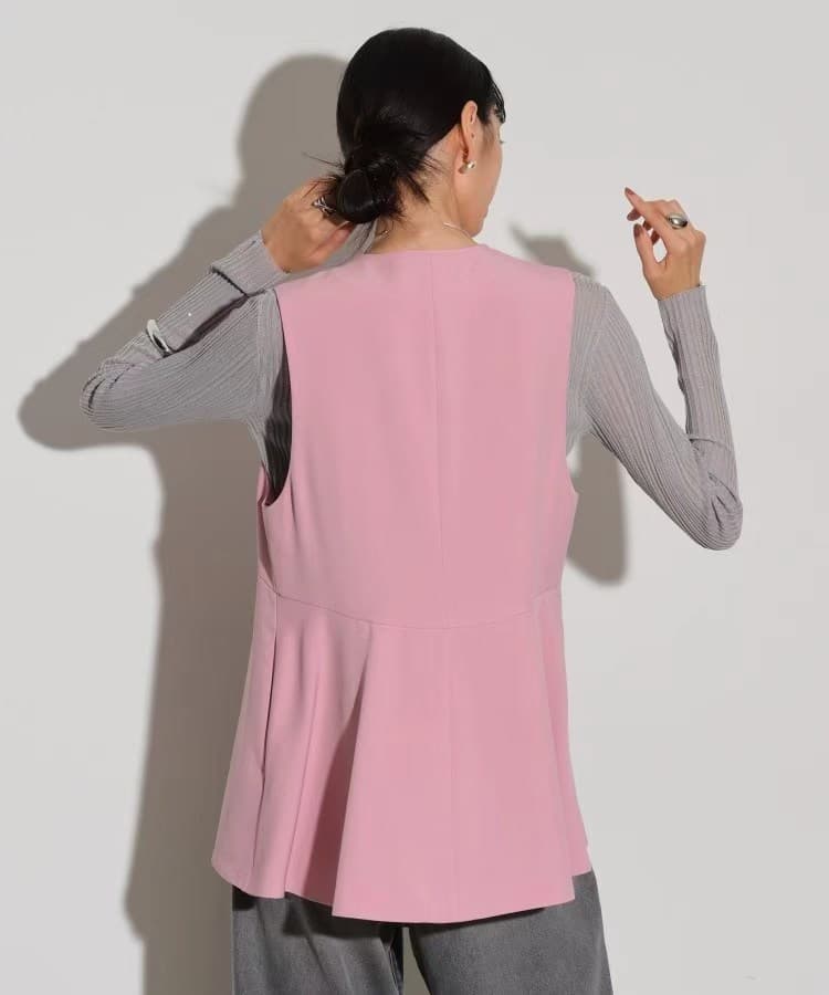 ベスト スタイリッシュフレアジレ