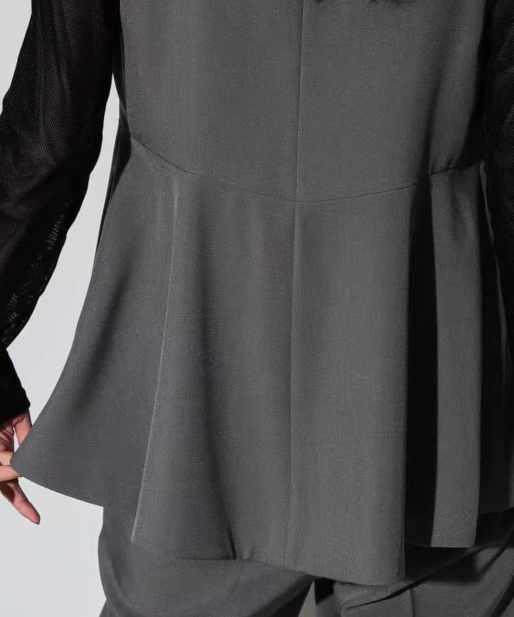 ベスト スタイリッシュフレアジレ