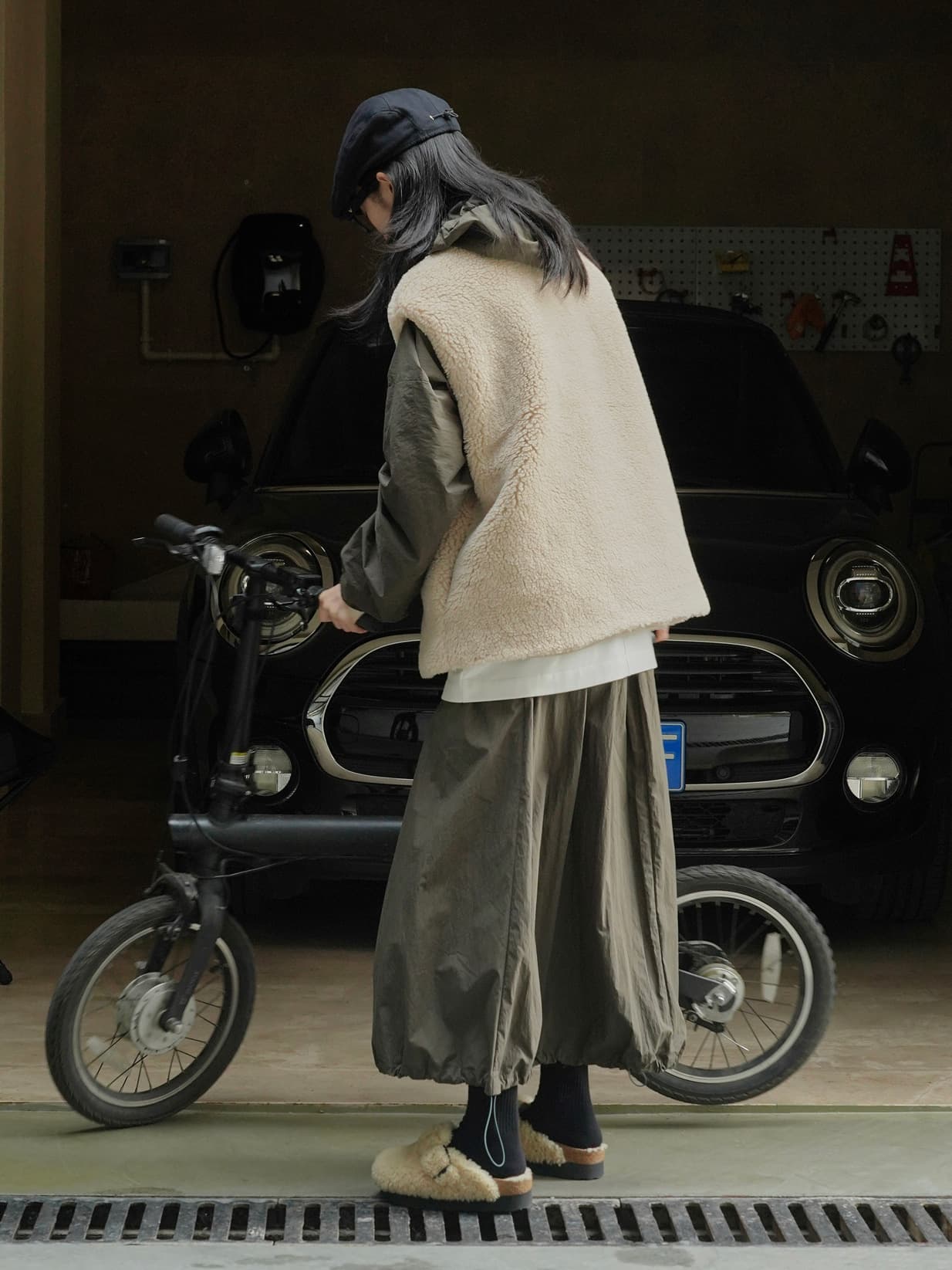 ベスト もこもこボアベスト