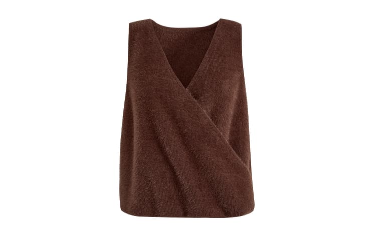 なめらか質感ゆったりベスト