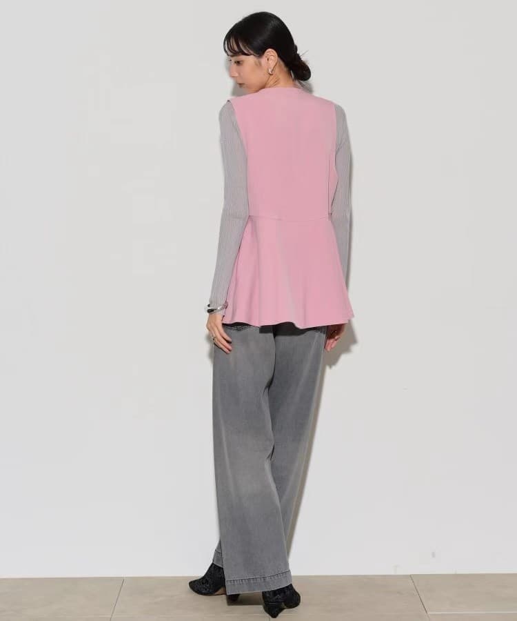 ベスト スタイリッシュフレアジレ