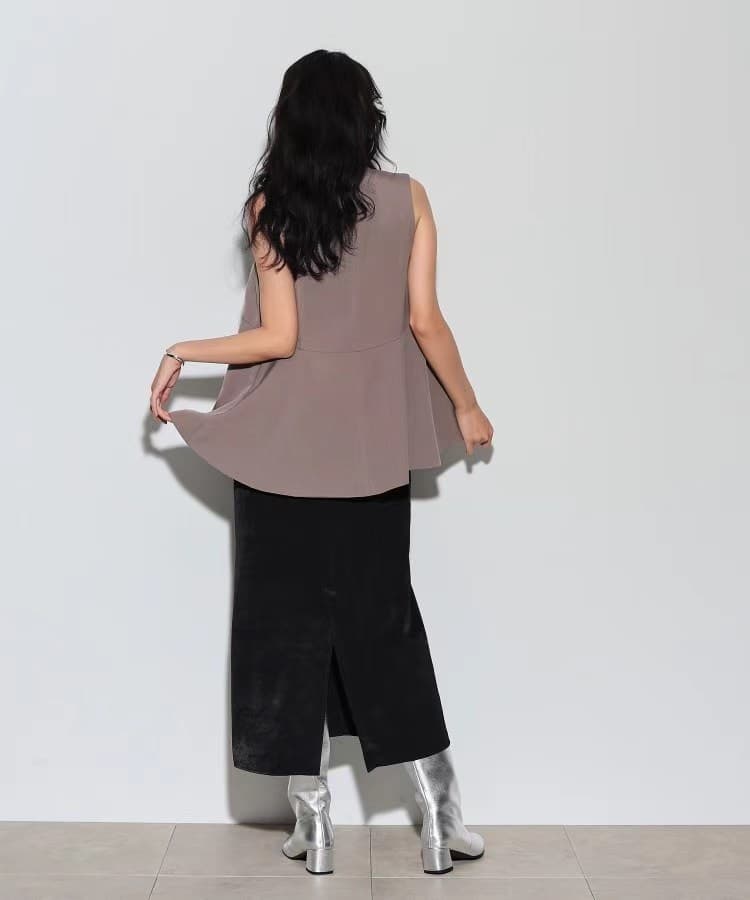 ベスト スタイリッシュフレアジレ