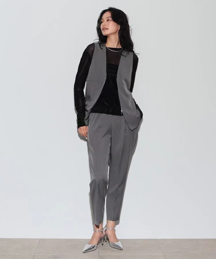 ベスト スタイリッシュフレアジレ