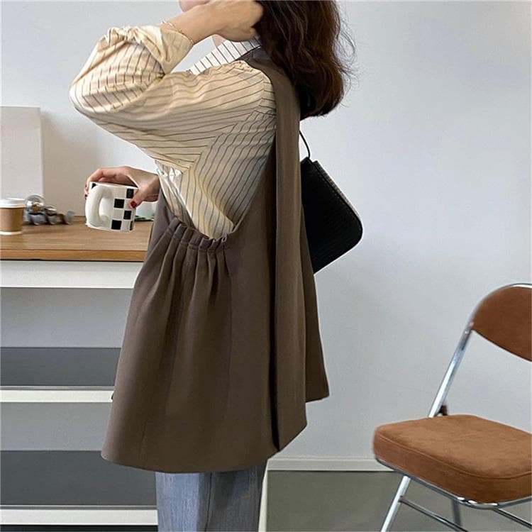 ベスト シンプル洗練ベストジレ
