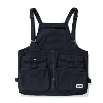 ベスト 多機能ポケット付きユーティリティジレ