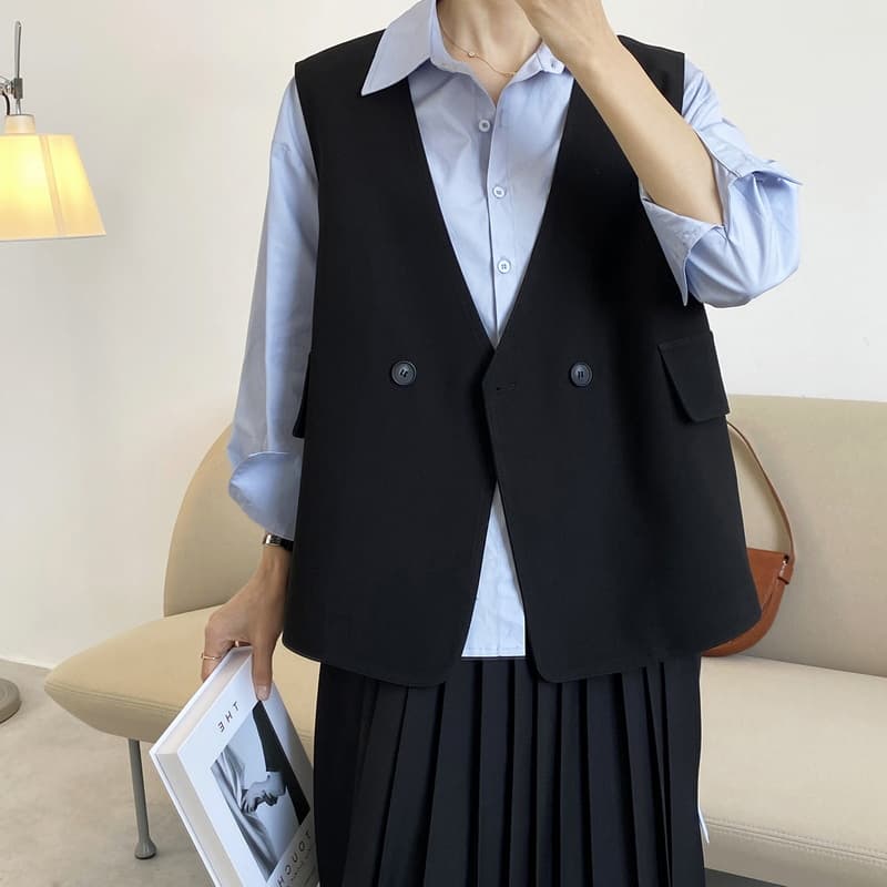 洗練ベスト二重仕立て